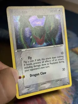 Rayquaza 3/17 Series 1 Ex Era Pokemon Organized Play Holo Rare Promo Card LP - Image 4