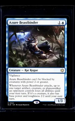 2024 MTG Magic The Gathering BLB Bloomburrow #41 Azure Beastbinder - Image 1