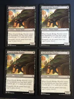 4x Fourth Bridge Prowler (060) Aether Revolt LP MTG Magic x4 Playset MKE - Image 1
