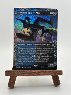 Sybiote Spider-Man (Borderless) Rare - SPM 217 MTG Magic The Gathering - Image 1