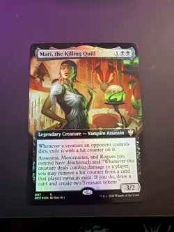 Mari, The Killing Quill #97 New Capena Commander Foil Rare - Image 1