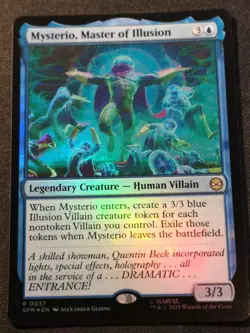 Mysterio, Master Of Illusion - Foil - SPM - MTG - EN - NM - 0037 - Image 1