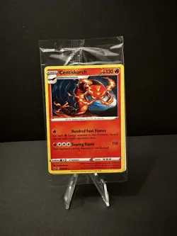 Centiskorch 039/202 Non Holo Rare - 2020 Pokemon Gamestop Promo SEALED - Image 1