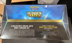 Pokemon Hidden Fates Great Ball Collection Box Factory Sealed Small Tear - Image 3