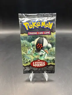 Pokemon EX Hidden Legends Booster Pack Factory Sealed - Registeel Art - Image 1