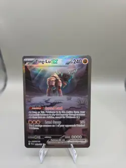 Pokemon TCG Ting-Lu EX 263/193 Holo Rare Paldea Evolved NM Condition - Image 1