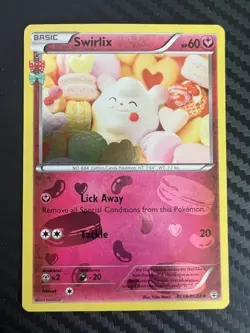 Pokemon TCG Swirlix RC19/RC32 Uncommon Generations: Radiant Collection LP/MP - Image 1