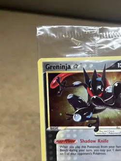 Greninja Gold Star Holo Promo SWSH144 Celebrations Black Star Pokemon - SEALED - Image 2