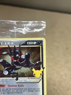 Greninja Gold Star Holo Promo SWSH144 Celebrations Black Star Pokemon - SEALED - Image 3