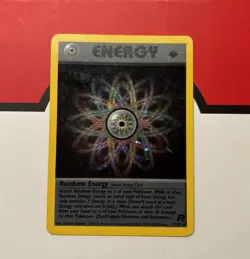 Pokemon TCG Rainbow Energy Holo 17/82 - Image 1