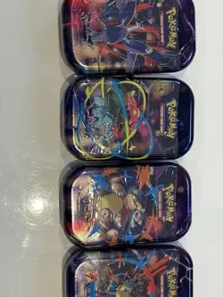 Pokemon - Mega Evolution - 6X Assorted Mini Tin Brand New, Factory Sealed - Image 2