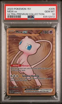 2023 POKEMON 151 ULTRA-PREMIUM COLLECTION #205 MEW EX PSA 10 - Image 1