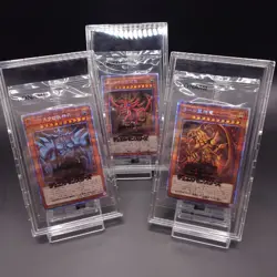 Yu-Gi-Oh! Obelisk Slifer Ra Divine Attributes PGB1-JPS Prismatic Secret - Image 1