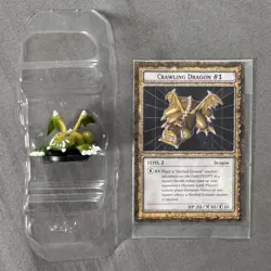 Yu-Gi-Oh! Dungeon Dice Monster Series 3 Crawling Dragon #1 Box, Figure, & Card - Image 5