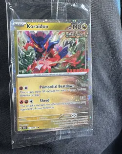 Pokemon TCG - Koraidon 119/162 Gamestop Exclusive Promo Card - Temporal Forces - Image 1