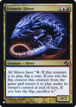 Frenetic Sliver #157 | Near Mint | The List PLST | Magic MTG - Image 1