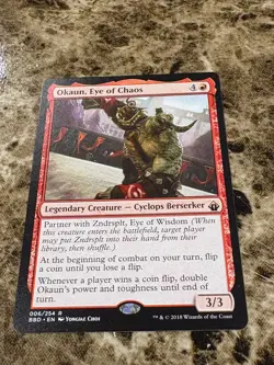 OKAUN, EYES OF CHAOS Magic MTG Battlebond - Image 1
