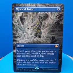 Mystical Tutor (Borderless) Dominaria Remastered Regular - Image 2