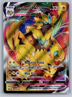 Pokemon TCG - Zeraora VMAX - Crown Zenith - 54/159 - NM - Image 1