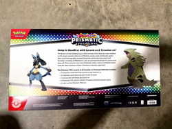 Pokemon TCG Prismatic Evolutions Lucario ex and Tyranitar ex Premium Collection - Image 2