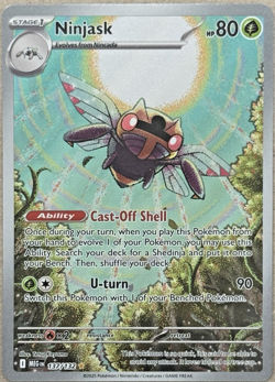 Ninjask Mega Evolution 137/132 Illustration Rare 2025 Pokemon TCG Near Mint - Image 1