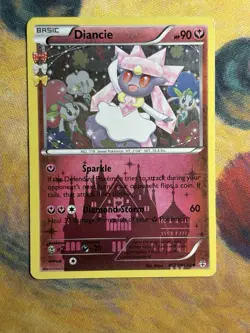 Diancie RC22/RC32 XY Generations Radiant Collection Holo Pokemon TCG - Image 2