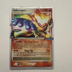 Infernape LV.X DP10 Diamond and Pearl Promo Holo - 2007 Pokemon - Image 1