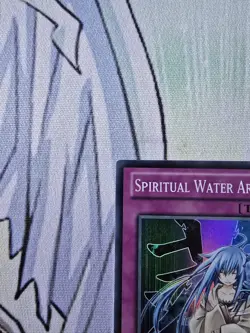 Spiritual Water Art - Aoi AP02-EN012 Super Rare Unlimited Edition NM/LP - Image 2