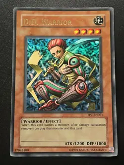 D.D. Warrior TP7-EN001 Ultra Rare Moderate Play Yugioh - Image 1