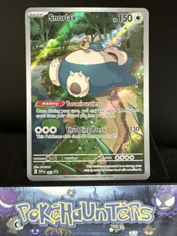 Pokemon Card Snorlax SVP EN 051 Scarlet & Violet 151 Promo Holo NM - Image 1