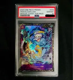 One Piece Trafalgar Law Promo Card PSA10 ST10-010 Official Event Top Prize - Image 5