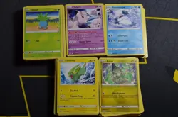 500 POKEMON CARD BULK LOT SENT IN A ETB NO ENERGYS INCLUDED - Image 2