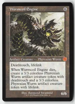 MTG - Wurmcoil Engine M The Brothers' War: Retro Frame Artifacts 63 - Image 1