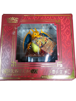 POKEMON CHARIZARD EX FIGURE WITH PROMOS - SUPER PREMIUM COLLECTION - Image 1