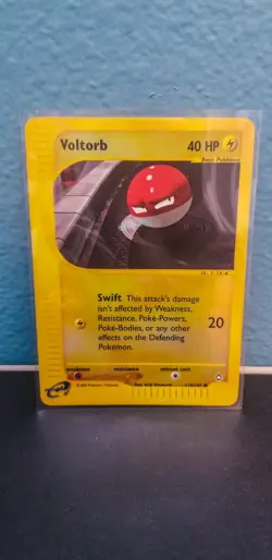 Pokemon TCG Voltorb Aquapolis (115/147) E-Reader Reverse Holo Rare - Image 1