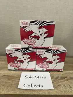 POKEMON TCG White Flare Elite Trainer Box ETB (✅ SEALED IN HAND ✅) - Image 1