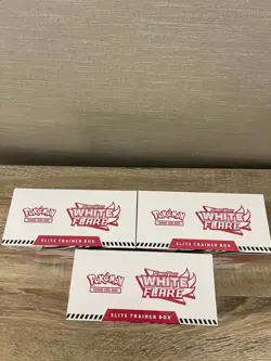 POKEMON TCG White Flare Elite Trainer Box ETB (✅ SEALED IN HAND ✅) - Image 3