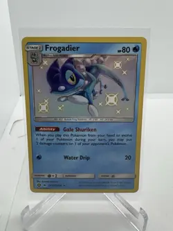 Pokemon TCG Frogadier Hidden Fates SV12/SV94 Holo Shiny Holo Rare NM - Image 1