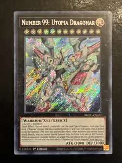 Yu-Gi-Oh TCG Number 99: Utopia Dragonar BROL EN057 1st edition NM - Image 1