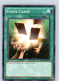 Yu-Gi-Oh TCG Finite Cards MP17-EN037 1st Edition Common Card NM - Image 1