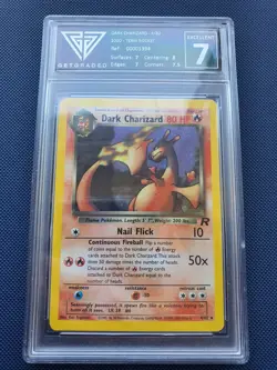 Dark Charizard 4/82 Holo Rare Team Rocket WOTC Pokemon TCG Card Mint NM vintage - Image 1