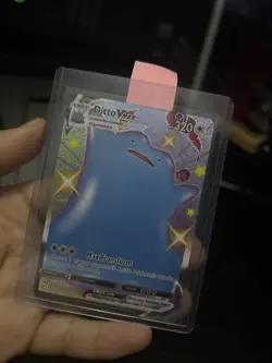 Pokemon TCG Shiny Ditto VMAX Full Art Holo Card SV119/SV122 - Image 2
