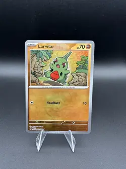 Larvitar 047/131 Masterball S&V Prismatic Evolutions Pokemon Card TCG NM/MINT - Image 1