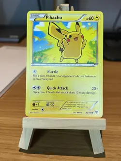 Pikachu -- XY Base Set 42/146 Pokemon Card - Non-Holo - - Image 1