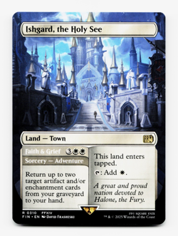 Ishgard, the Holy See (Borderless) - [Universes Beyond: Final Fantasy] MTG NM/M - Image 1