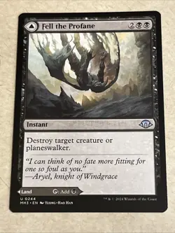 Fell the Profane Modern Horizons 3 Regular - Image 1