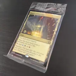 MTG Oscorp Industries Prerelease Promo FOIL 2025 Marvel Spider-Man Sealed R 182 - Image 2