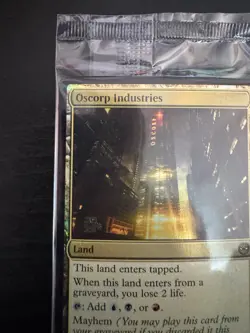 MTG Oscorp Industries Prerelease Promo FOIL 2025 Marvel Spider-Man Sealed R 182 - Image 5