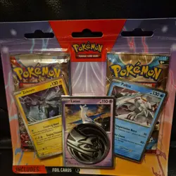 POKEMON TCG Enhanced 2 Pack Blister Pack with Latios, Zekrom & Palkia - Image 1