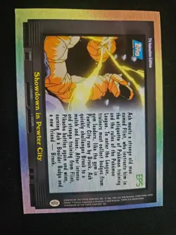 2000 Pokemon TV Animation Series 2 #EP5 Showdown in City Blue Logo Holo Damaged - Image 2